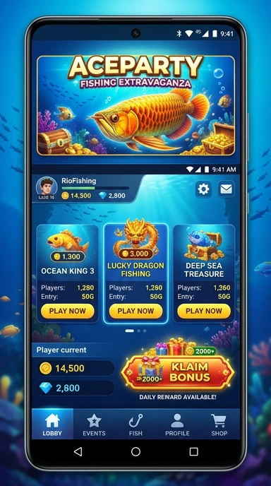 aceparty — cuplikan layar ringkas